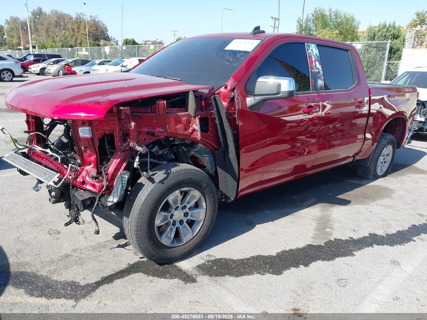 2024 Chevrolet Silverado 1500 2wd  Short Bed Lt 1GCPACED4RZ273041 photo 1