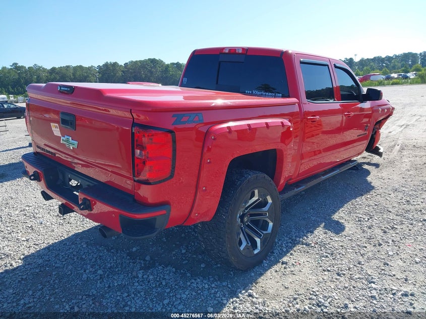 Vin: 3gcukrec2hg151691, lot: 45774391, chevrolet silverado 1500 2lt 20174
