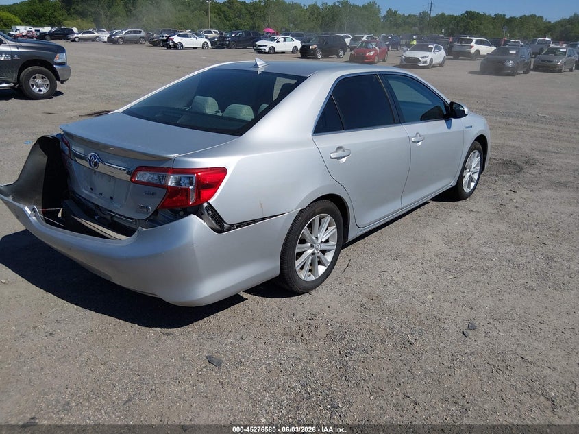 2012 TOYOTA CAMRY HYBRID auction photo 4