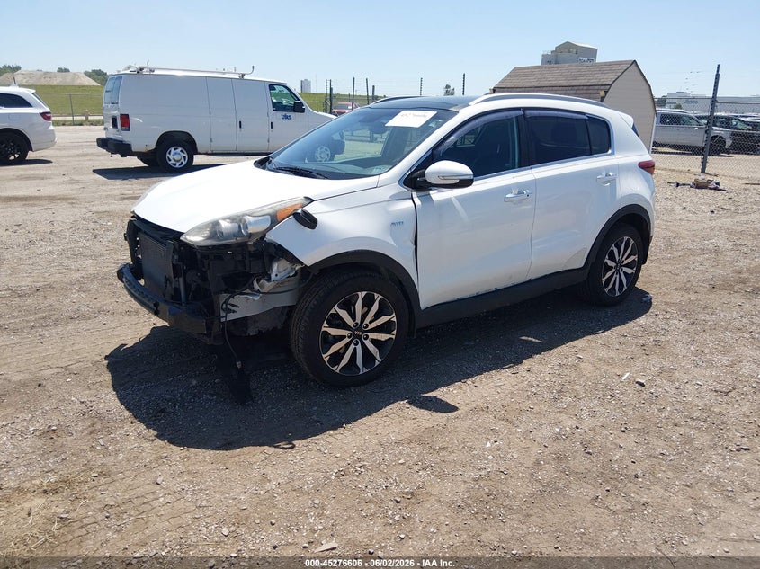 Vin: kndpncac2h7078678, lot: 45774430, kia sportage ex 20172