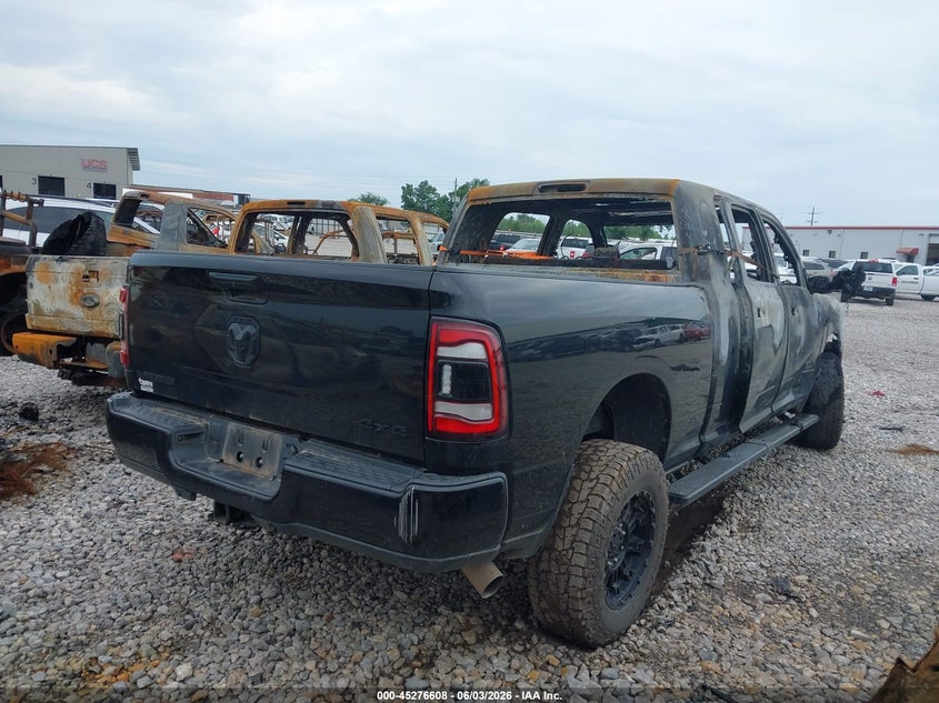 Vin: 3c6ur5nl4rg188206, lot: 45774432, ram 2500 laramie crew cab 4x4 6'4 box 20244