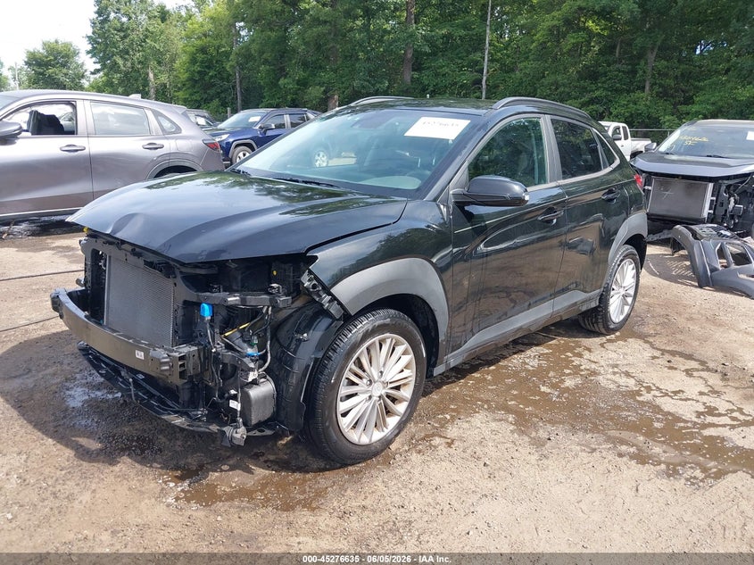 Vin: km8k2caa7mu628417, lot: 45774459, hyundai kona sel 20212