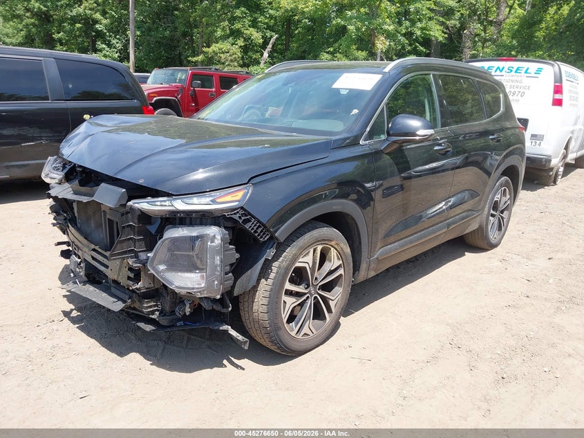 Vin: 5nms5caa7lh287019, lot: 45774474, hyundai santa fe limited 2.0t 20202