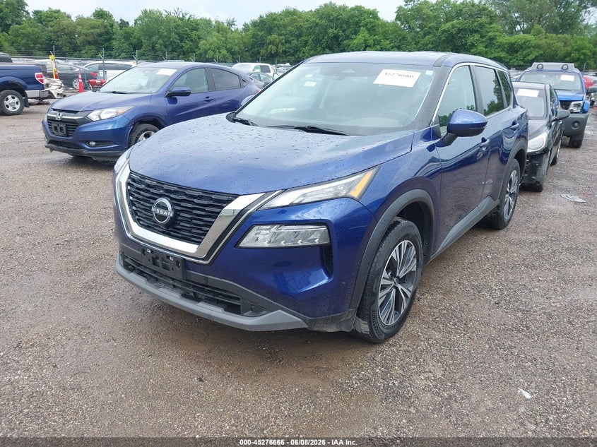 Vin: 5n1bt3bb0nc675462, lot: 45774490, nissan rogue sv intelligent awd 20222