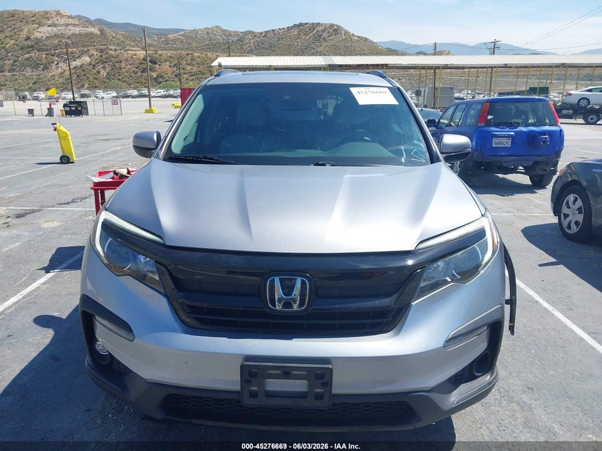 2022 Honda Pilot 2Wd Special Edition VIN: 5FNYF5H29NB024021 Lot: 45276669