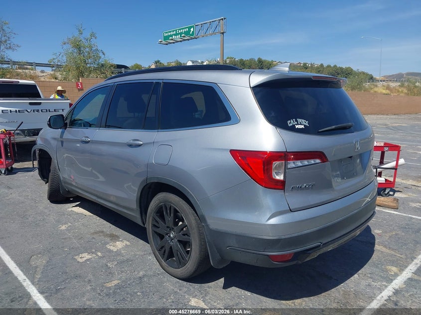 2022 HONDA PILOT auction photo 3