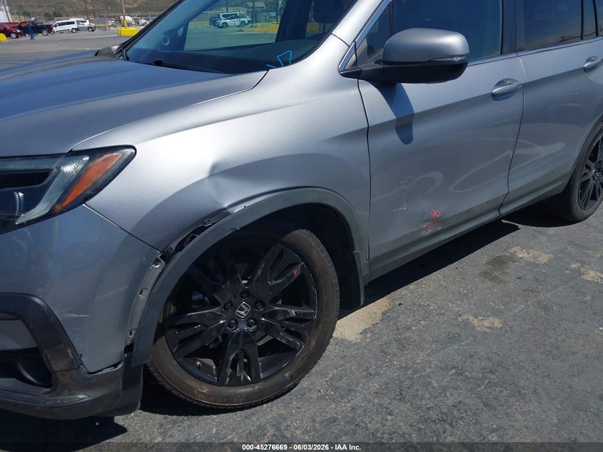 2022 HONDA PILOT auction photo 6