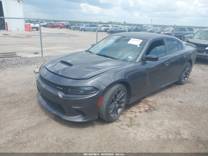 Vin: 2c3cdxct6ph684885, lot: 45774499, dodge charger r/t 20232