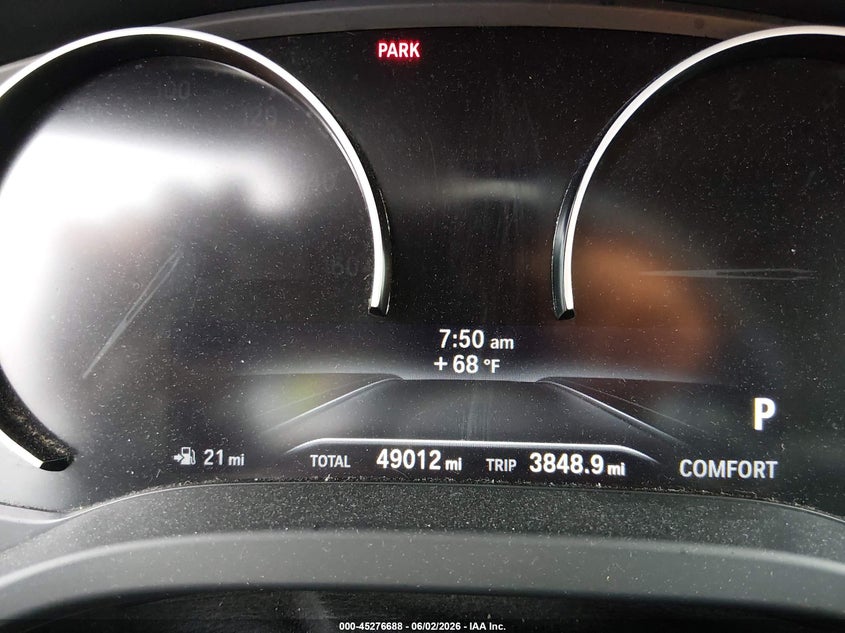 2021 BMW X3 Sdrive30I VIN: 5UXTY3C09M9E29997 Lot: 45276688
