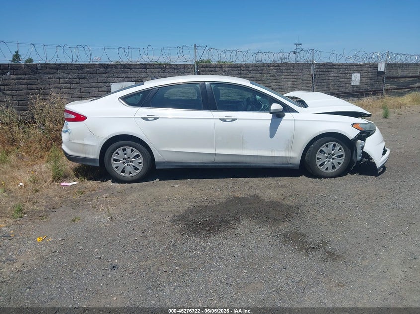 2013 FORD FUSION SEDAN 2.5L I-4 DOHC, VVT, 175HP