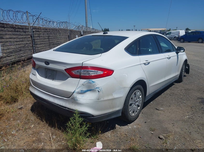 Vin: 3fa6p0g78dr235962, lot: 45774546, ford fusion s 20134