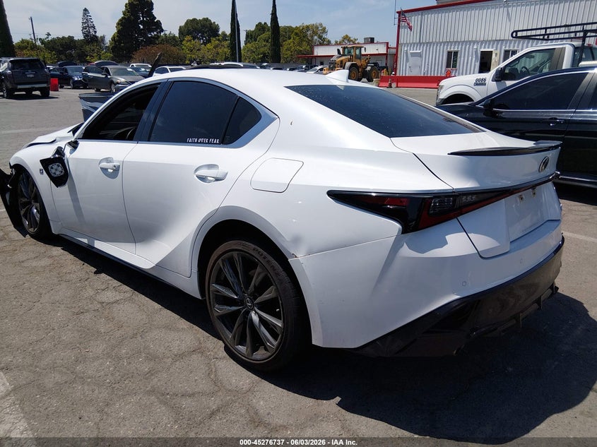 Vin: jthgz1b21r5079749, lot: 45774561, lexus is 350 f sport 20243