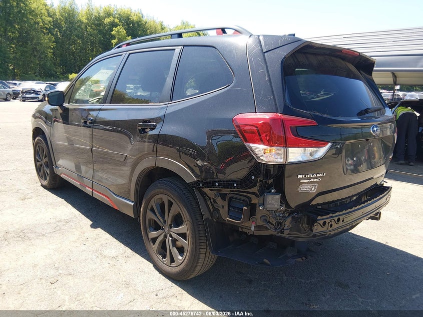 Vin: jf2skajc9nh475092, lot: 45774566, subaru forester sport 20223