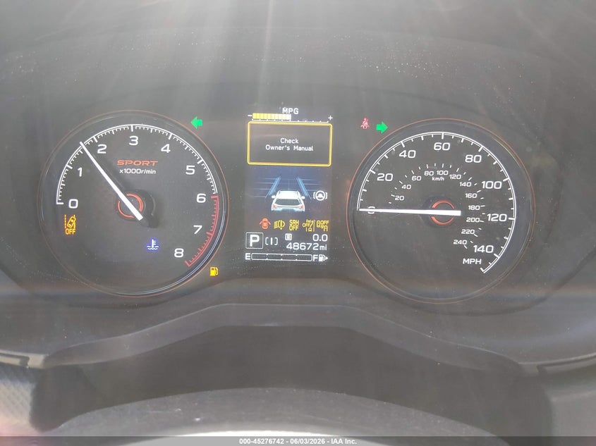2022 Subaru Forester Sport VIN: JF2SKAJC9NH475092 Lot: 45276742