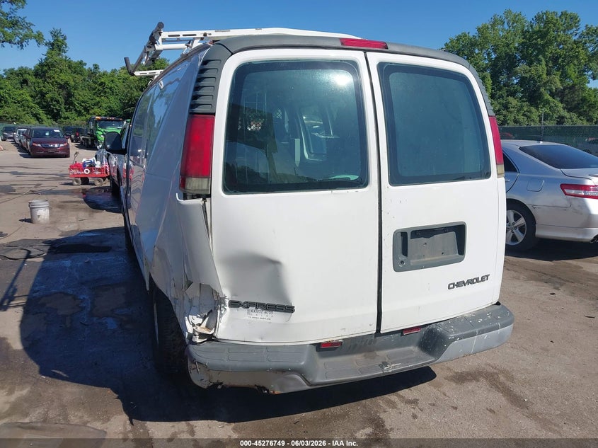 2002 Chevrolet Express VIN: 1GCFG15W721231659 Lot: 45276749