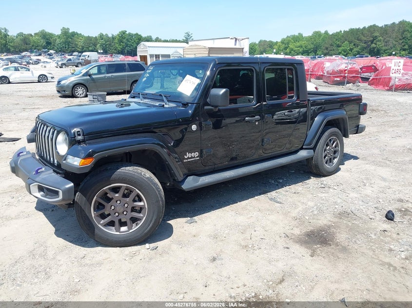 Vin: 1c6hjtfg8nl131826, lot: 45774579, jeep gladiator overland 4x4 20222
