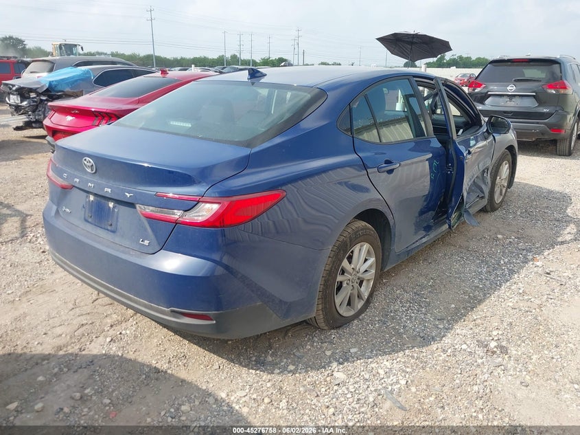 VIN 4T1DAACK3SU157157 2025 TOYOTA CAMRY LE