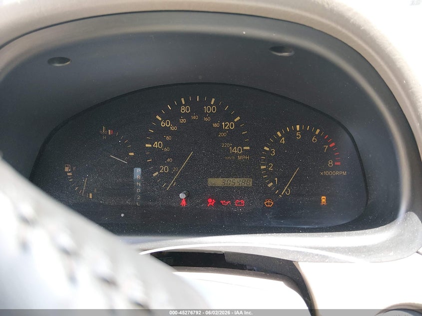 2000 Lexus Rx 300 VIN: JT6GF10U3Y0060752 Lot: 45276792