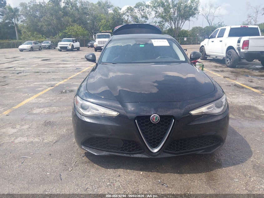 2018 Alfa Romeo Giulia Rwd VIN: ZARFAEBN1J7564557 Lot: 45276794