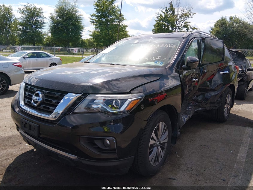Vin: 5n1dr2mm1jc674105, lot: 45774657, nissan pathfinder sl 20182