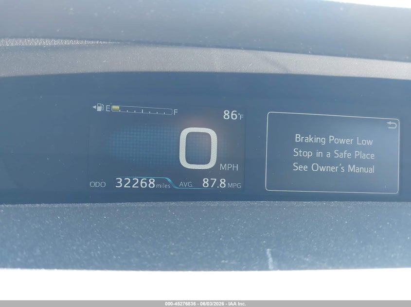 2020 Toyota Prius Prime Le VIN: JTDKARFP0L3141958 Lot: 45276836