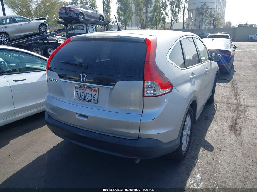 2012 Honda Cr-v 2.4 Ex Silver Lot 111045276842 Vin 5J6RM3H58CL044273