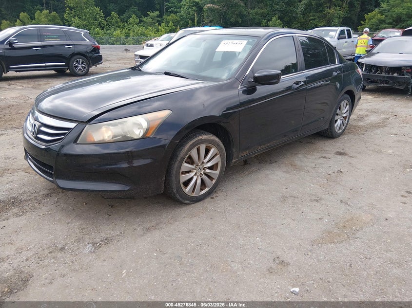 2012 Honda Accord 2.4 2.4 Ex black Lot 111045276845 Vin 1HGCP2F76CA152437