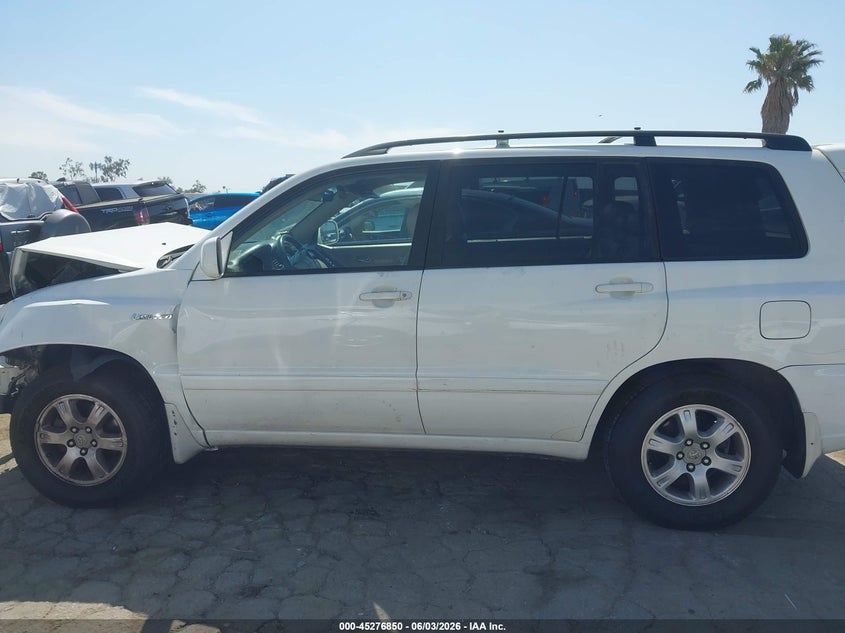 2003 Toyota Highlander Limited V6 VIN: JTEGF21AX30117293 Lot: 45276850