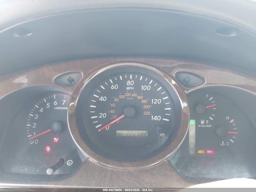 2003 Toyota Highlander Limited V6 VIN: JTEGF21AX30117293 Lot: 45276850