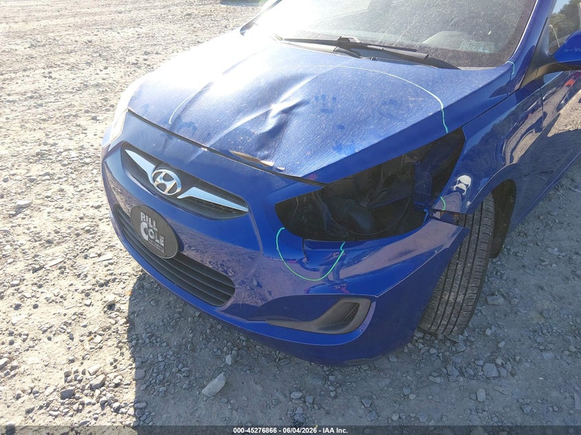 2014 Hyundai Accent Gls VIN: KMHCT4AE2EU756057 Lot: 45276866
