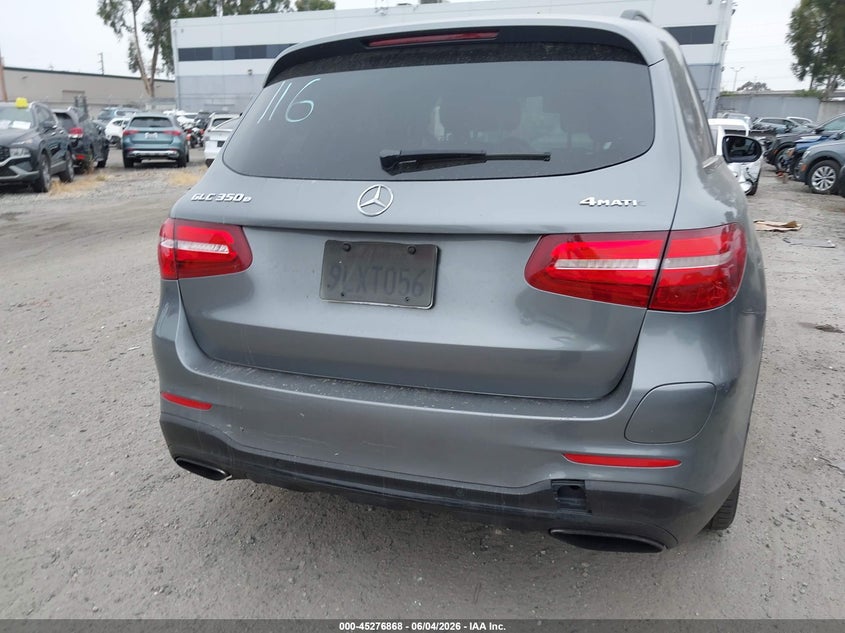 2018 Mercedes-Benz Glc 350E 4Matic VIN: WDC0G5EB0JF400796 Lot: 45276868
