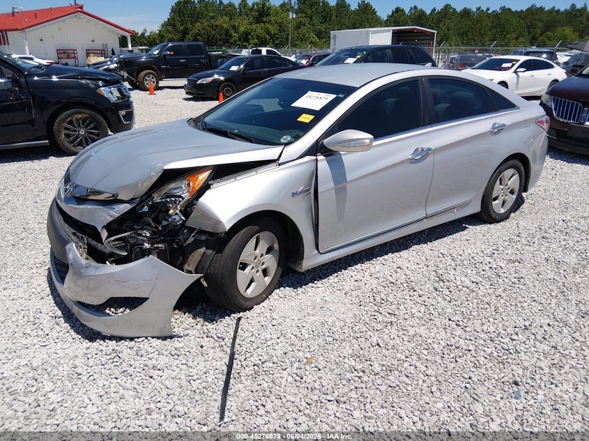 2012 HYUNDAI SONATA HYBRID auction photo 2