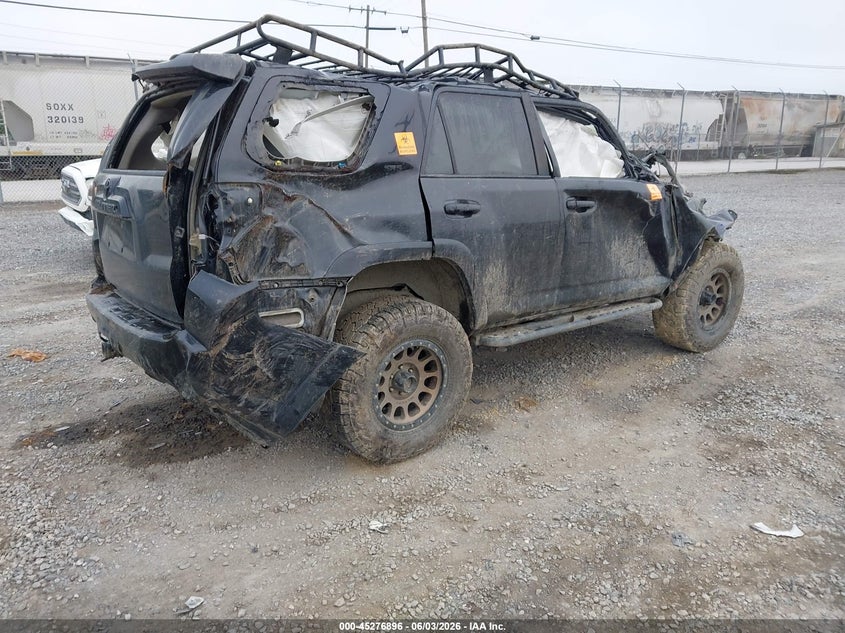 Vin: jtebu5jrxg5299626, lot: 45774720, toyota 4runner sr5 premium 20164