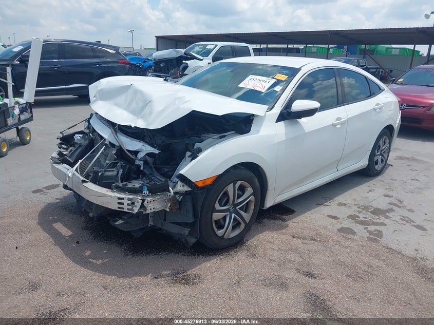 Vin: 19xfc2f59ge012858, lot: 45774737, honda civic lx 20162