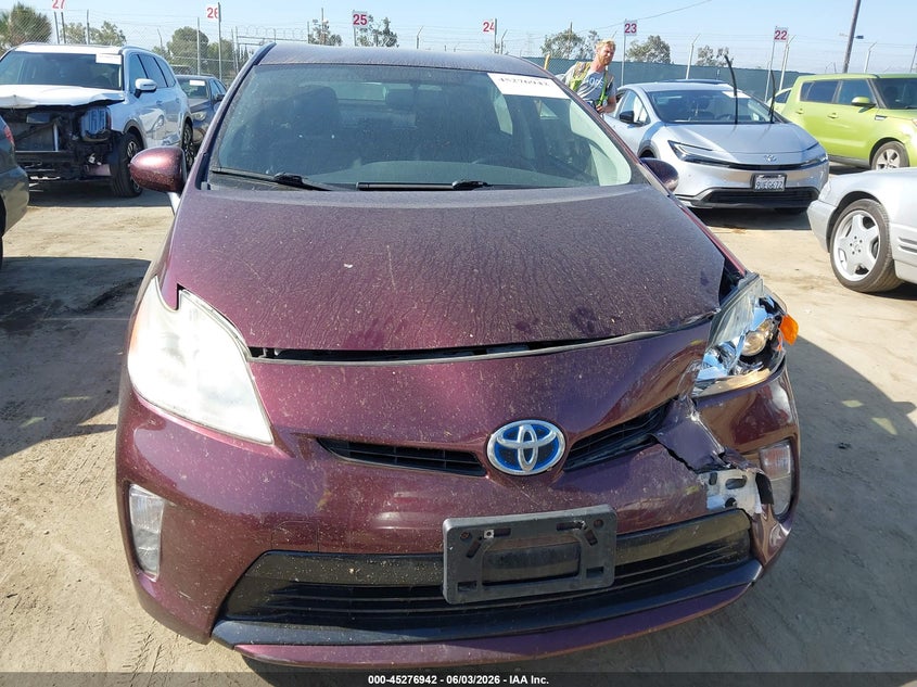 2013 Toyota Prius Three Se VIN: JTDKN3DU1D5613245 Lot: 45276942