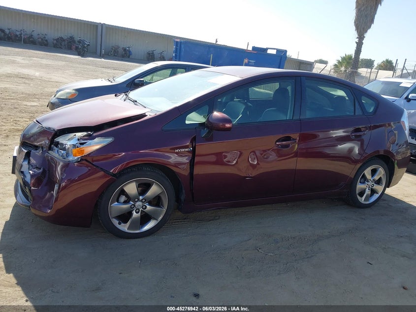 2013 Toyota Prius Three Se VIN: JTDKN3DU1D5613245 Lot: 45276942