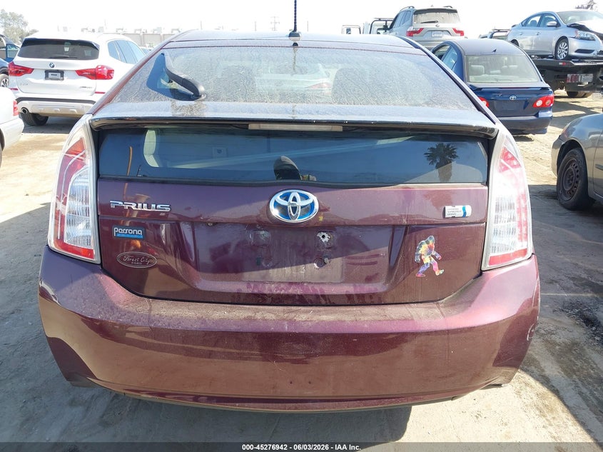 2013 Toyota Prius Three Se VIN: JTDKN3DU1D5613245 Lot: 45276942