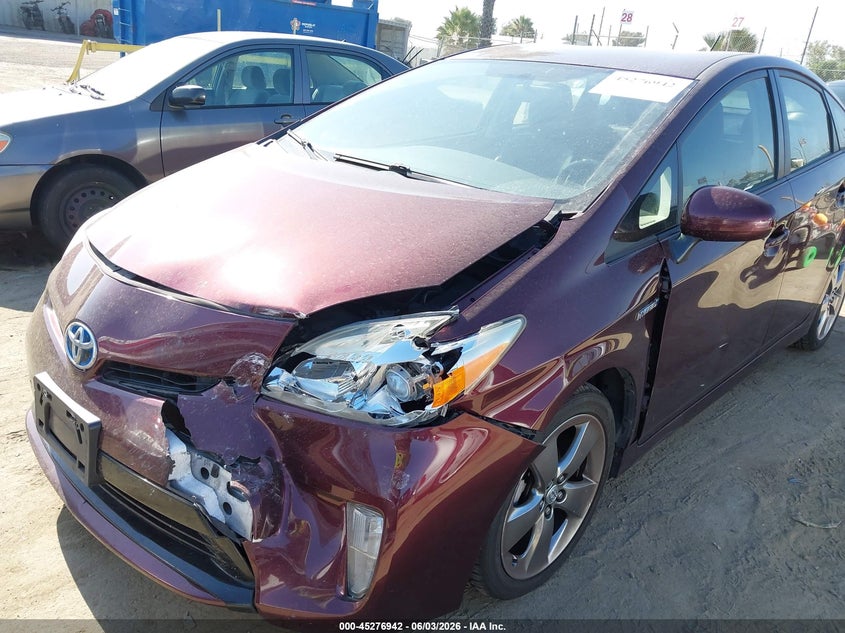 2013 Toyota Prius Three Se VIN: JTDKN3DU1D5613245 Lot: 45276942