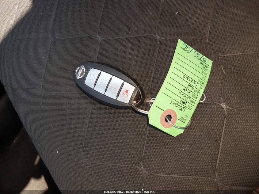 2020 Nissan Kicks Sr Xtronic Cvt VIN: 3N1CP5DV7LL483878 Lot: 45276952