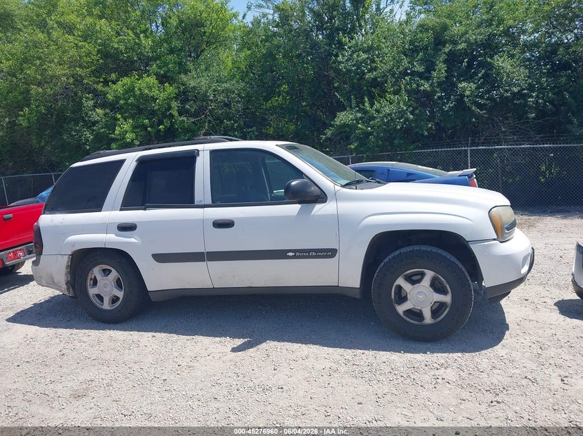2003 Chevrolet Trailblazer Ls VIN: 1GNDT13S332330596 Lot: 45276960