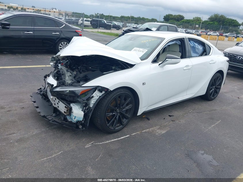 Vin: jthgz1b23m5043229, lot: 45774794, lexus is 350 f sport 20212