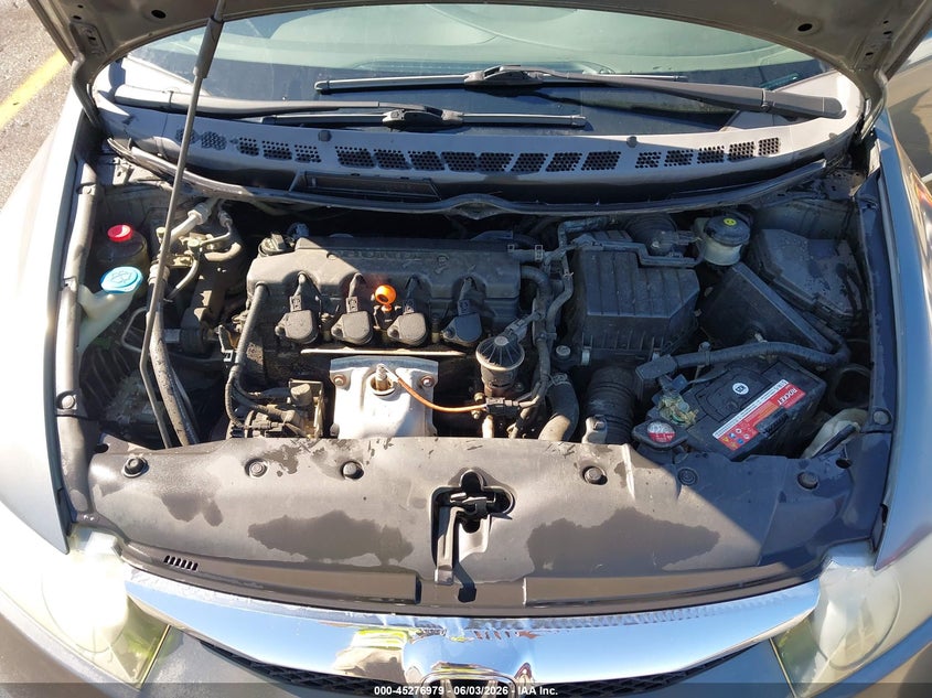 2009 HONDA CIVIC SEDAN 1.8L I-4 VVT, 140HP