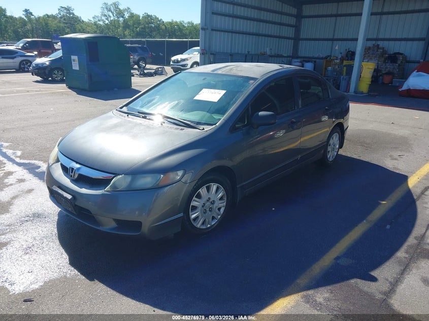 2009 HONDA CIVIC SEDAN 1.8L I-4 VVT, 140HP