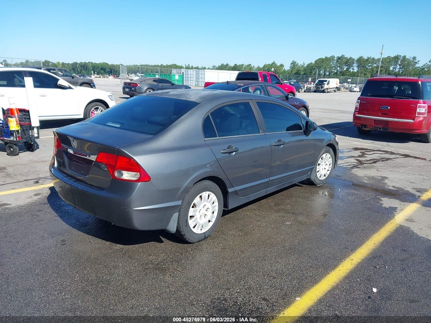 2009 HONDA CIVIC SEDAN 1.8L I-4 VVT, 140HP