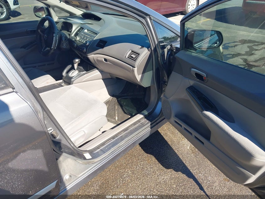 2009 HONDA CIVIC SEDAN 1.8L I-4 VVT, 140HP