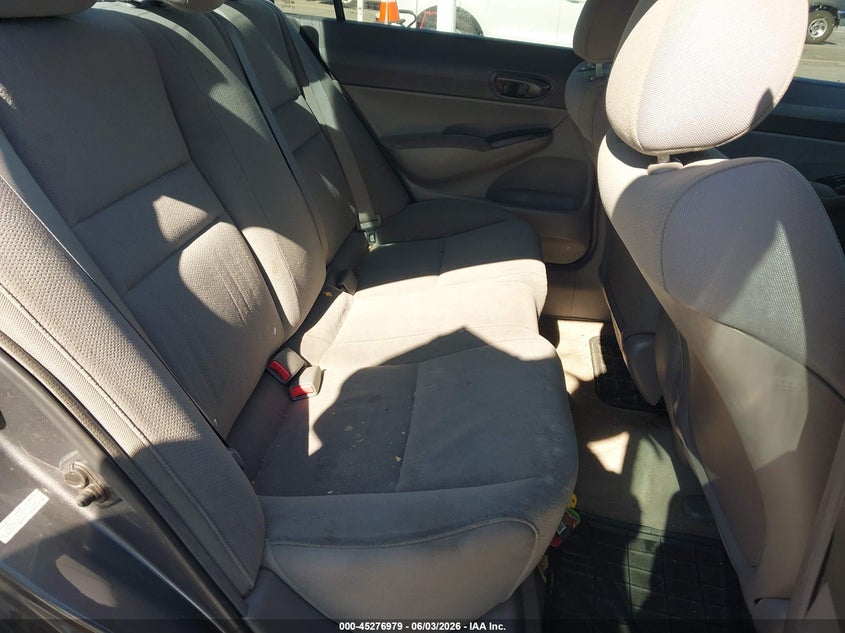 2009 HONDA CIVIC SEDAN 1.8L I-4 VVT, 140HP