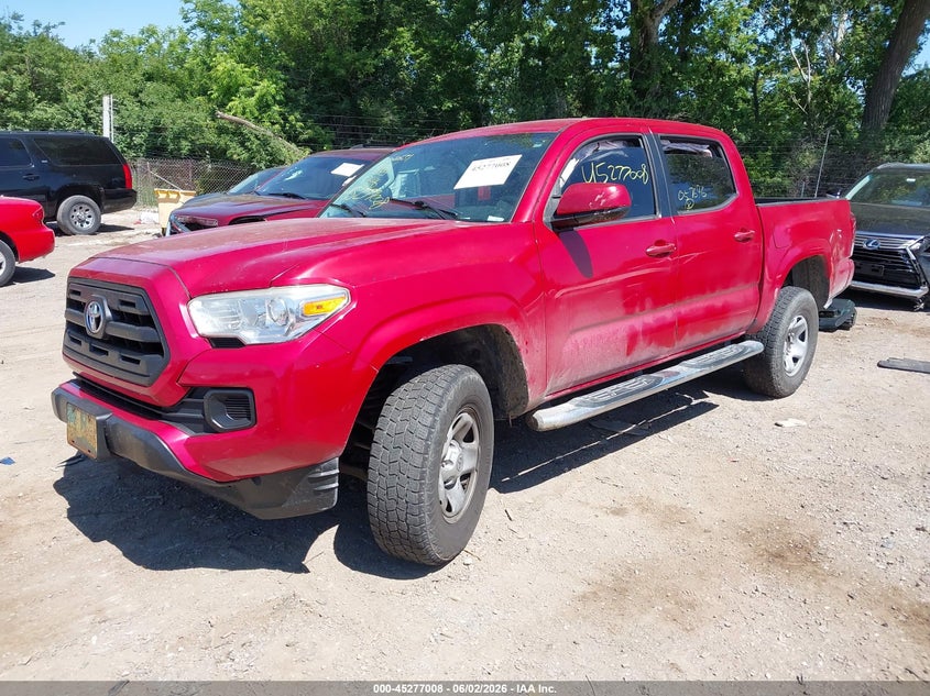 Vin: 3tmcz5an1hm057696, lot: 45774831, toyota tacoma sr v6 20172