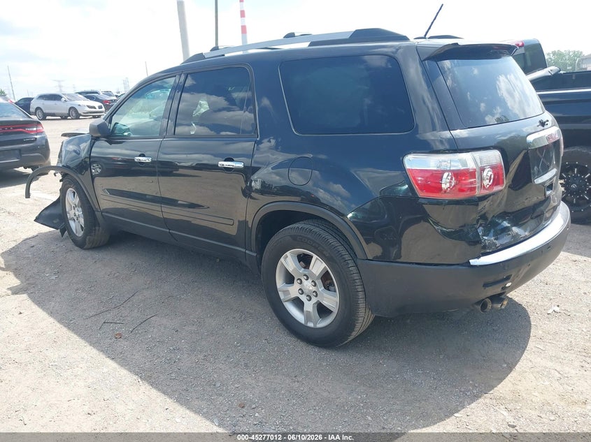 Vin: 1gkkrped1bj394323, lot: 45774836, gmc acadia sle 20113