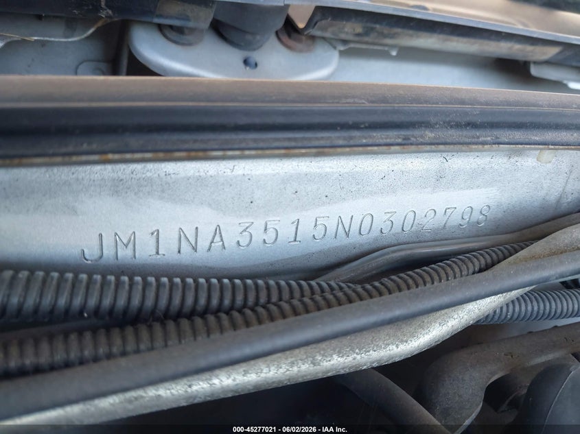 1992 Mazda Mx-5 Miata VIN: JM1NA3515N0302798 Lot: 45277021