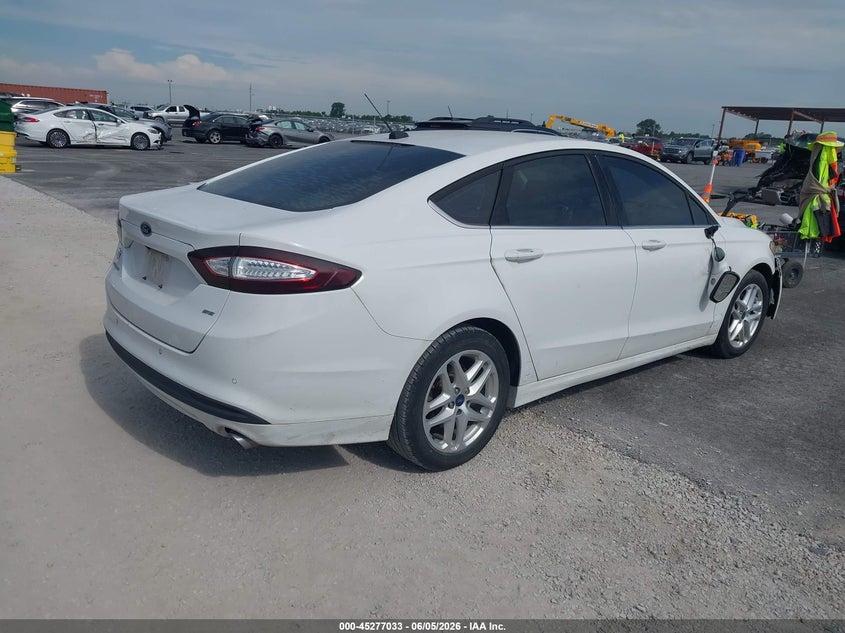 Vin: 3fa6p0h70gr102518, lot: 45774857, ford fusion se 20164